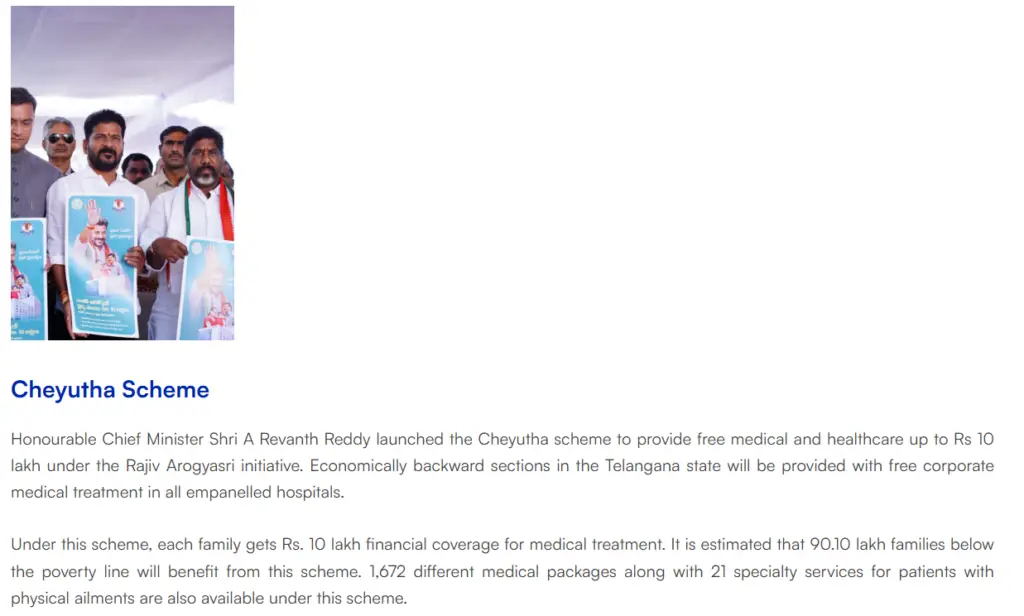 Telangana Cheyutha Pathakam Ela Apply Cheyyali?